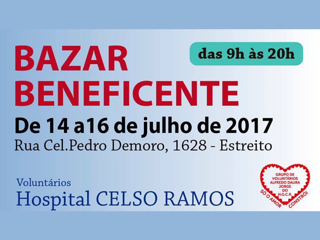 Bazar Beneficente da Receita Federal - 2019